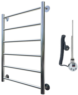 Электрический полотенцесушитель Тругор Аспект 1 80x40см хром Аспект1/элТЭН8040